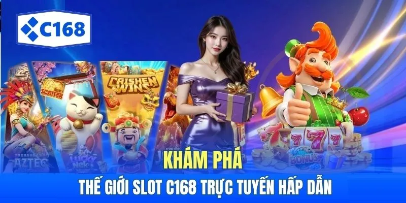 Slot C168 – Trải Nghiệm Chơi Game Sở Hữu Cơ Hội Thắng Lớn 2 Khám phá thế giới slot C168 trực tuyến hấp dẫn